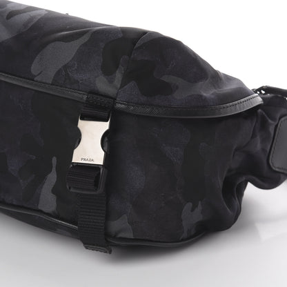 Prada Tessuto Nylon Camouflage Belt Bag Fumo 6 of 8