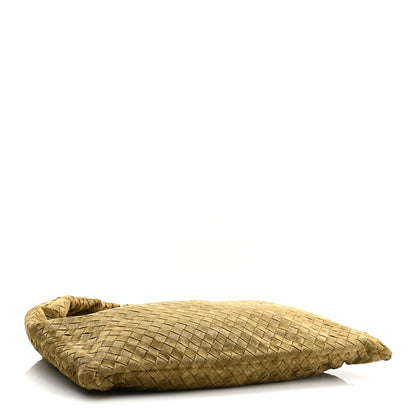Bottega Veneta Suede Intrecciato Large Hop Mud 4 of 10