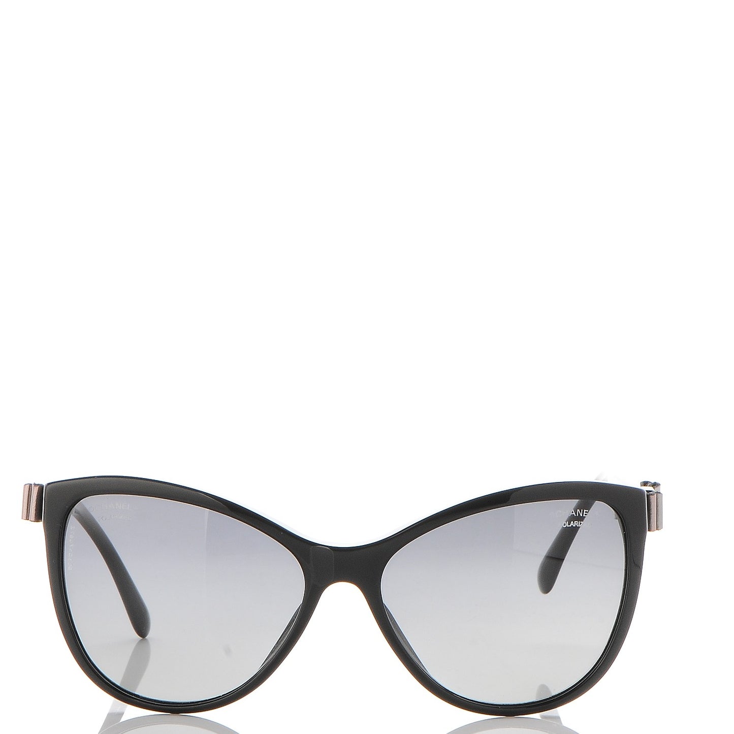 Polarized Butterfly Charms Sunglasses 5281-Q Black