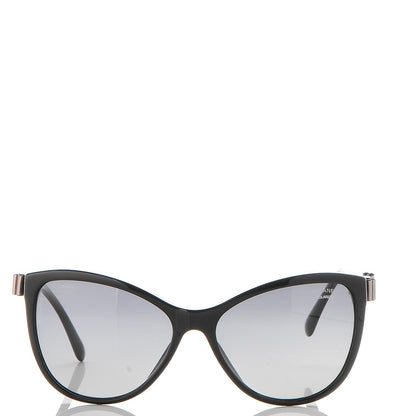 Chanel Polarized Butterfly Charms Sunglasses 5281-Q Black 2 of 8