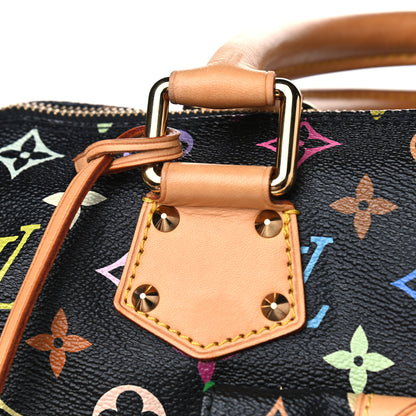 Louis Vuitton Monogram Multicolor Speedy 30 Black 13 of 18