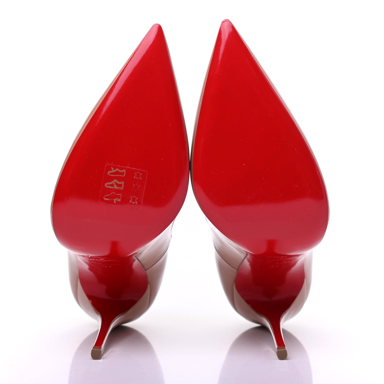 Christian Louboutin Patent So Kate 120 Pumps 37 Nude 5 of 8