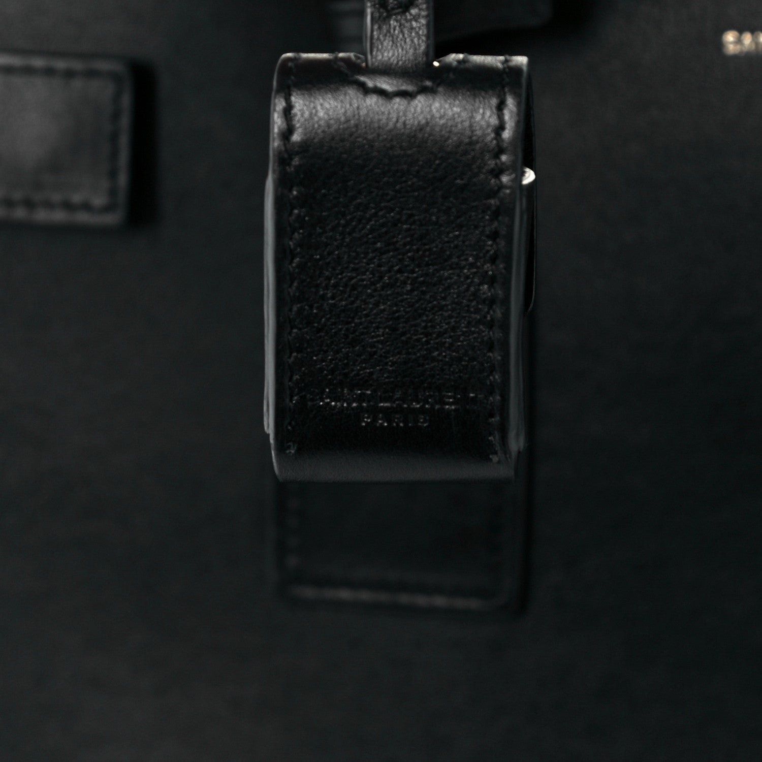 Saint Laurent Calfskin Large Sac De Jour Carryall Black 9 of 12