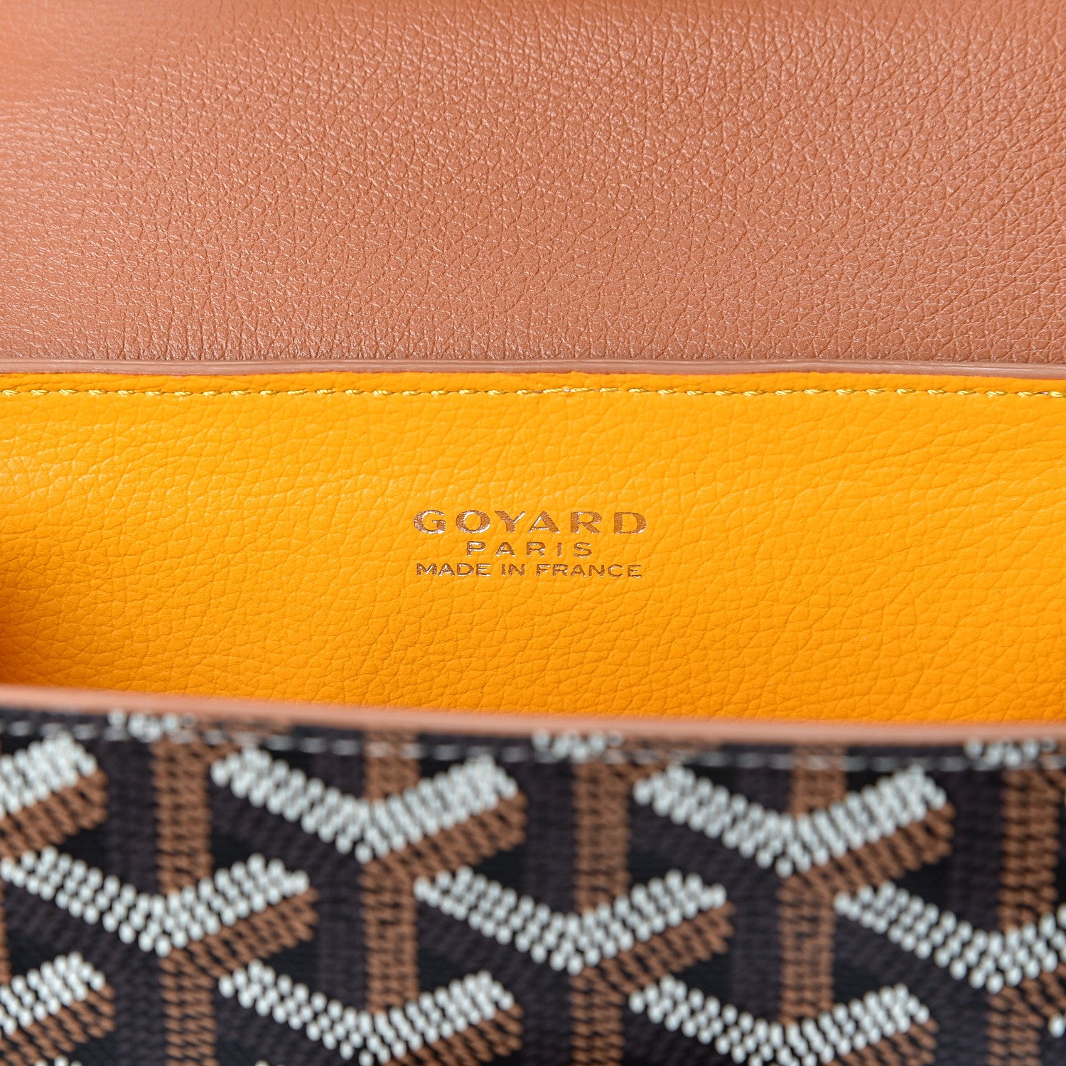 Goyard Goyardine Mini Saigon Black Gold 5 of 9