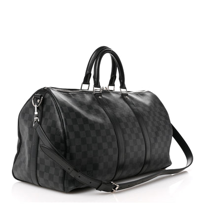 Louis Vuitton Damier Graphite Keepall Bandouliere 45 2 of 12