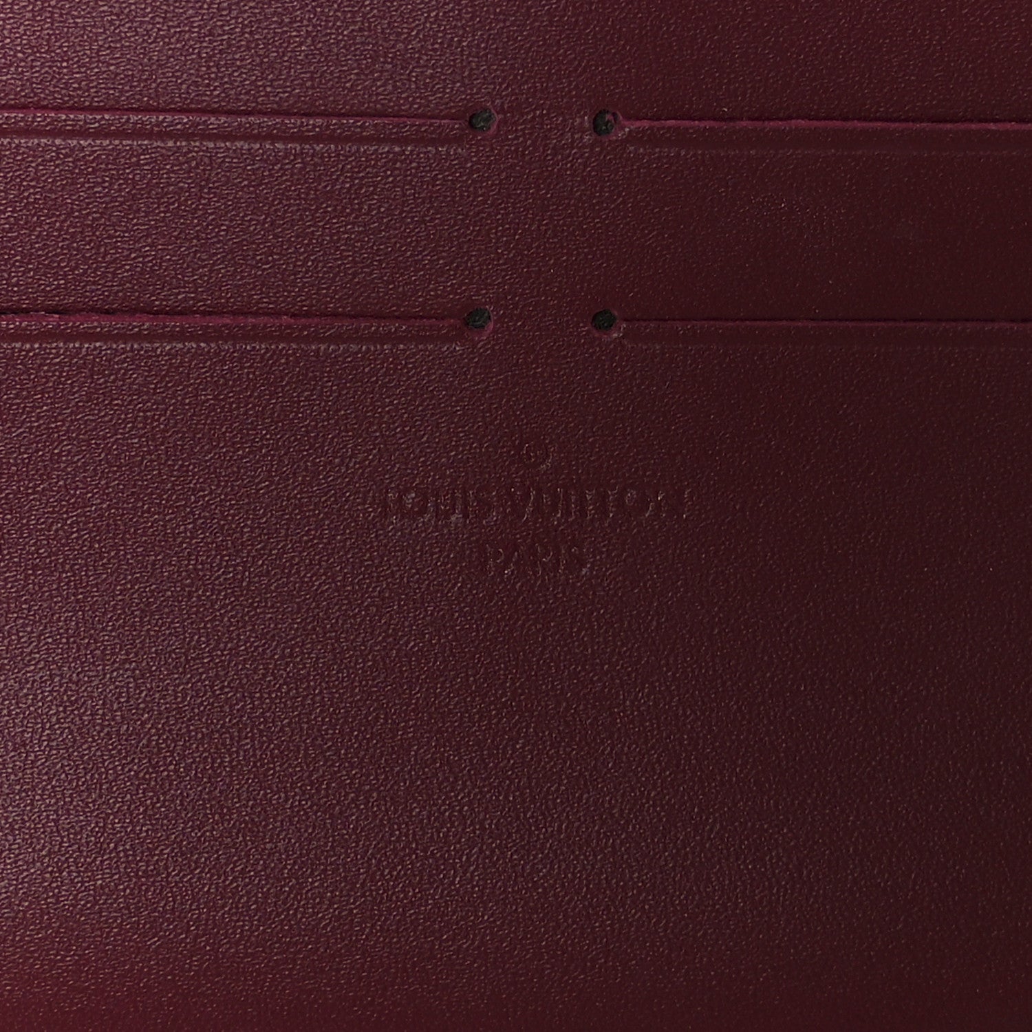 Louis Vuitton Vernis Felicie Chain Wallet Magenta 9 of 14