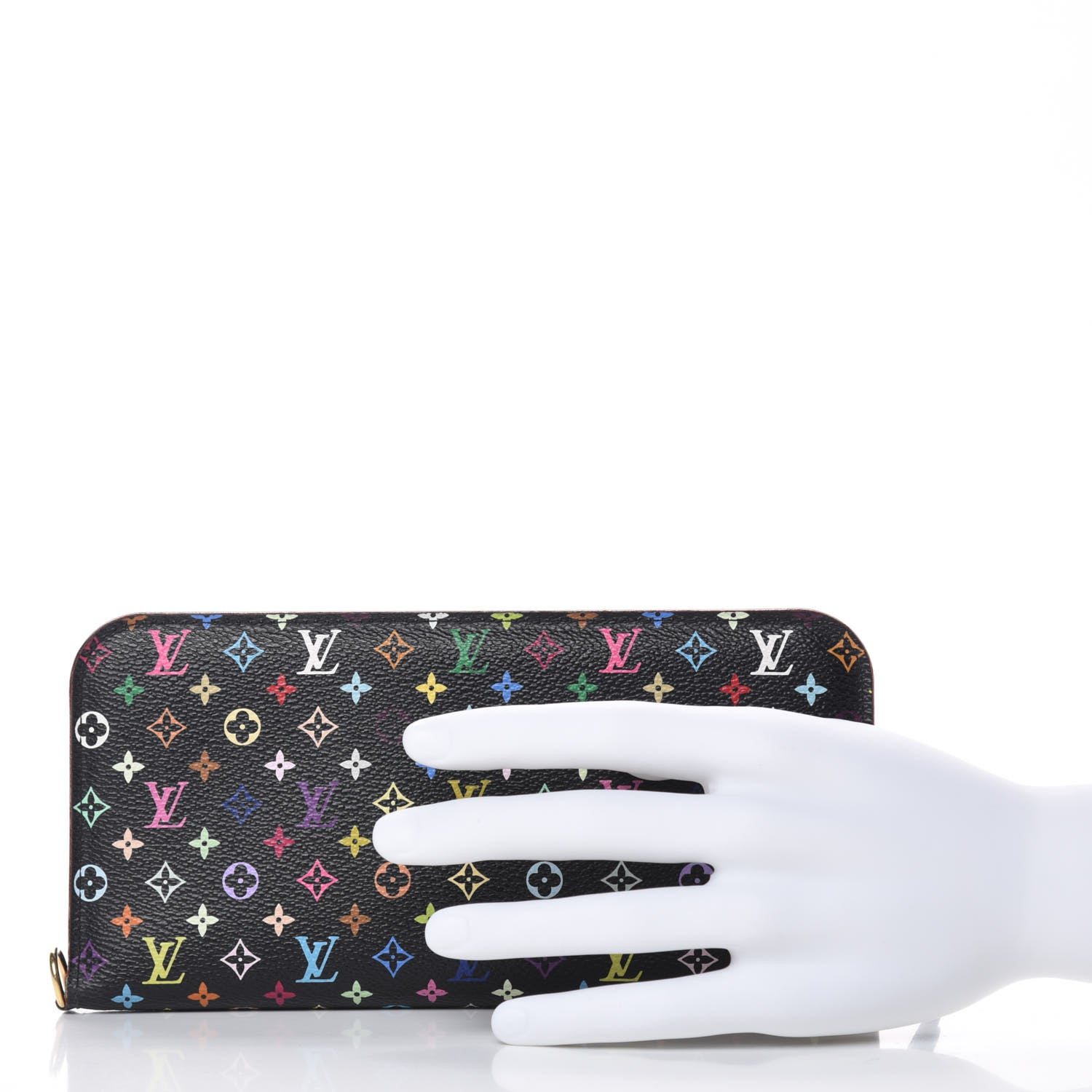 Louis Vuitton Monogram Multicolor Insolite Wallet Black Bleuet 2 of 8