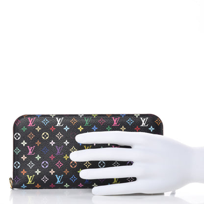 Louis Vuitton Monogram Multicolor Insolite Wallet Black Bleuet 2 of 8