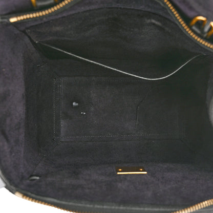 Celine Grained Calfskin Micro Belt Bag Black 5 of 11