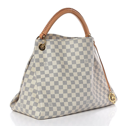 Louis Vuitton Damier Azur Artsy MM 3 of 8
