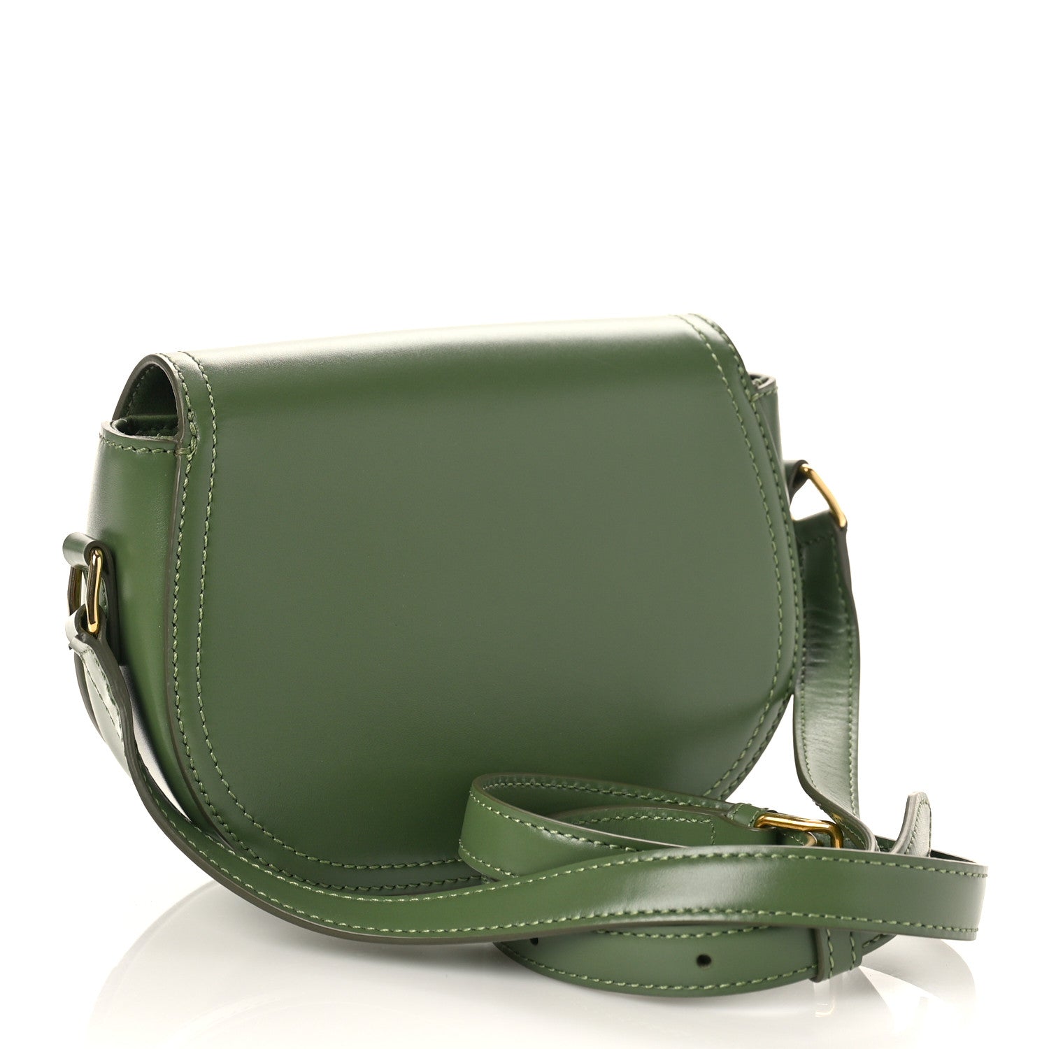 Celine Natural Calfskin Small Crecy Bag Green 3 of 8