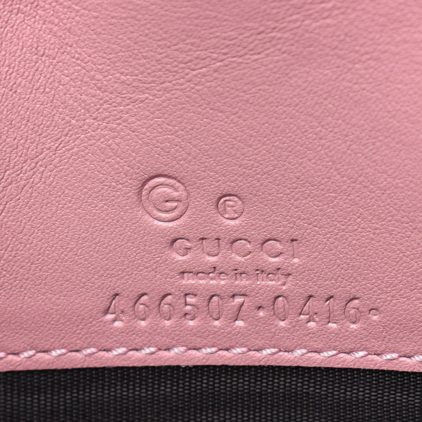 Microguccissima Crossbody Wallet Soft Pink