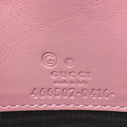 Gucci Microguccissima Crossbody Wallet Soft Pink 6 of 10