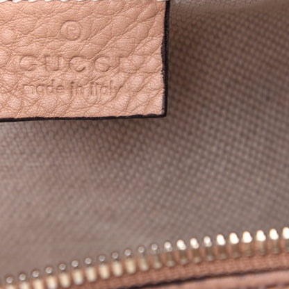 Gucci Pebbled Calfskin Small Soho Disco Bag Rose Beige 6 of 11