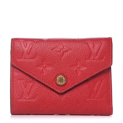 Louis Vuitton Empreinte Victorine Wallet Scarlet 1 of 9