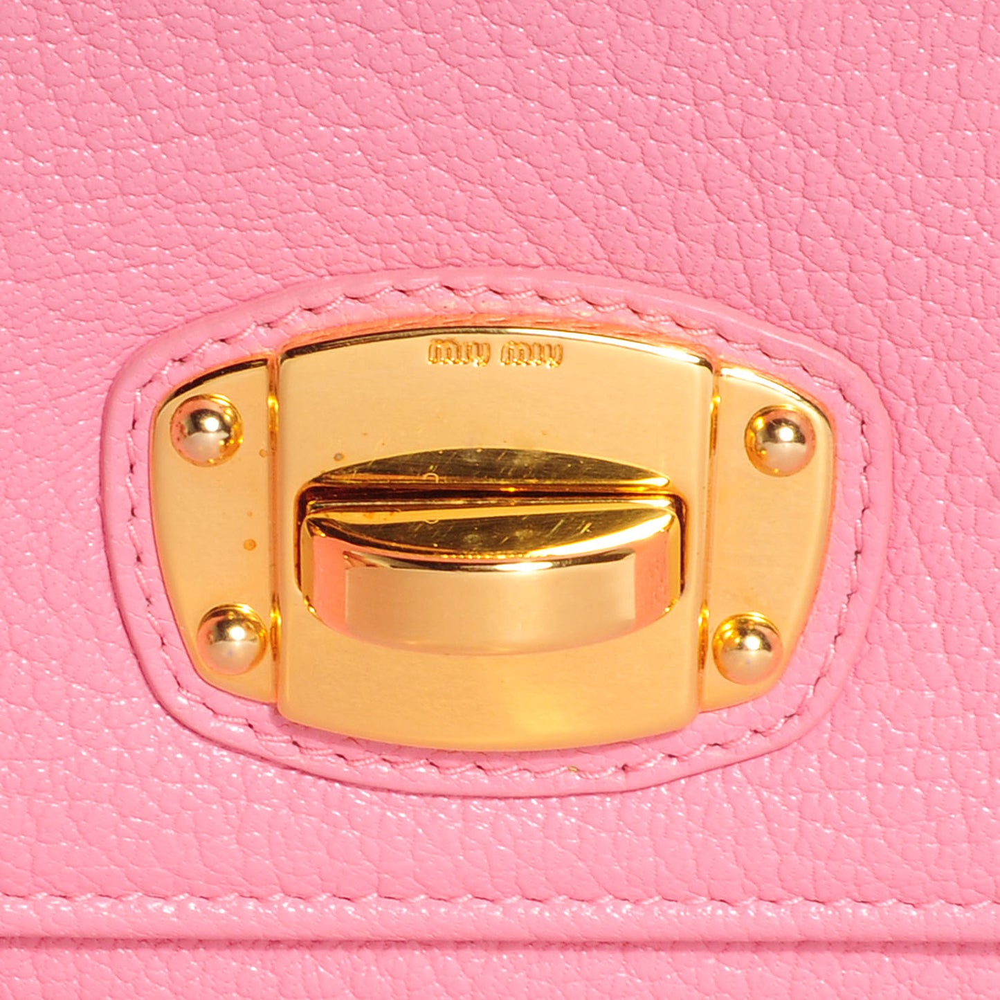 Goatskin Madras Twist Wallet Rosa