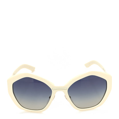 Prada Acetate Geometric Sunglasses SPR 08X White 2 of 6