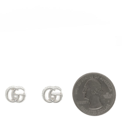 Gucci Sterling Silver GG Stud Earrings 2 of 4