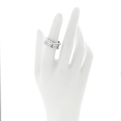 Bulgari 18K White Gold B.Zero1 Three-Band Ring 52 6 2 of 4