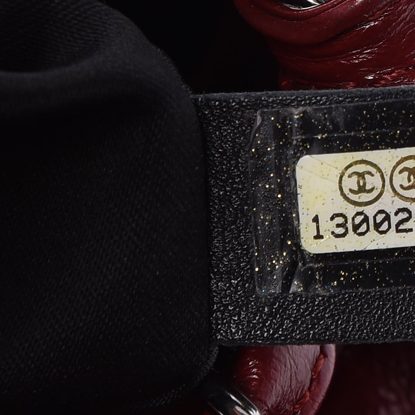 Glazed Calfskin Twisted Maxi Flap Red