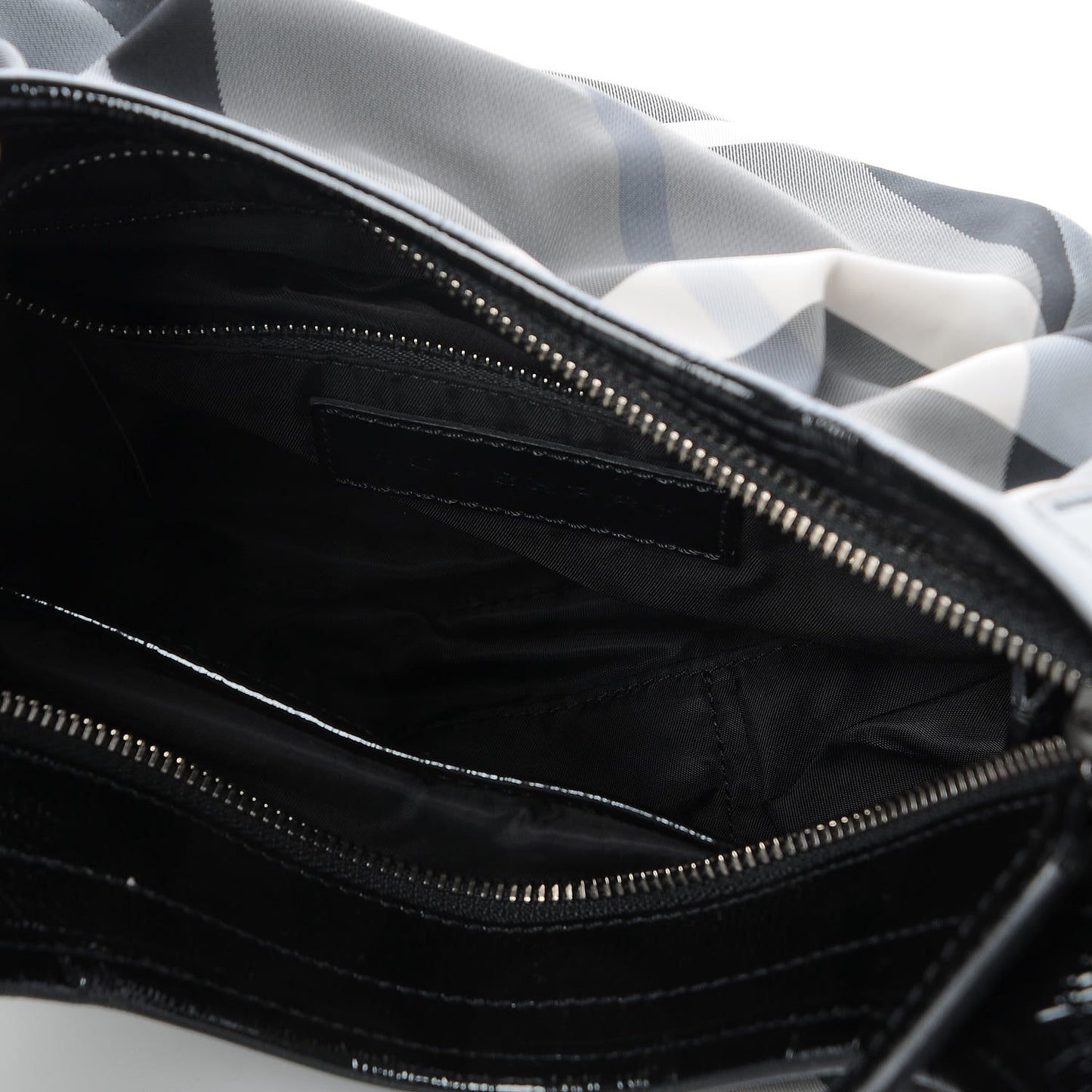Beat Check Small Brooklyn Hobo Black