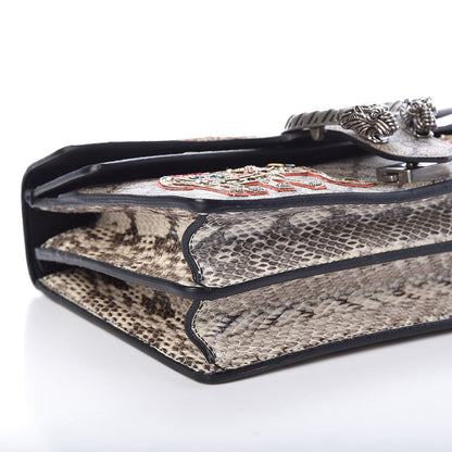 Gucci GG Supreme Monogram Elaphe Elephant Embroidered Small Dionysus Shoulder Bag 9 of 11