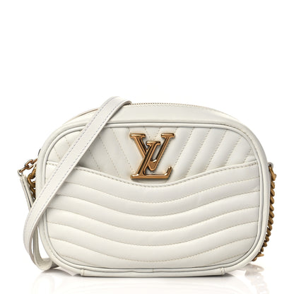 Louis Vuitton Calfskin New Wave Camera Bag White 1 of 10