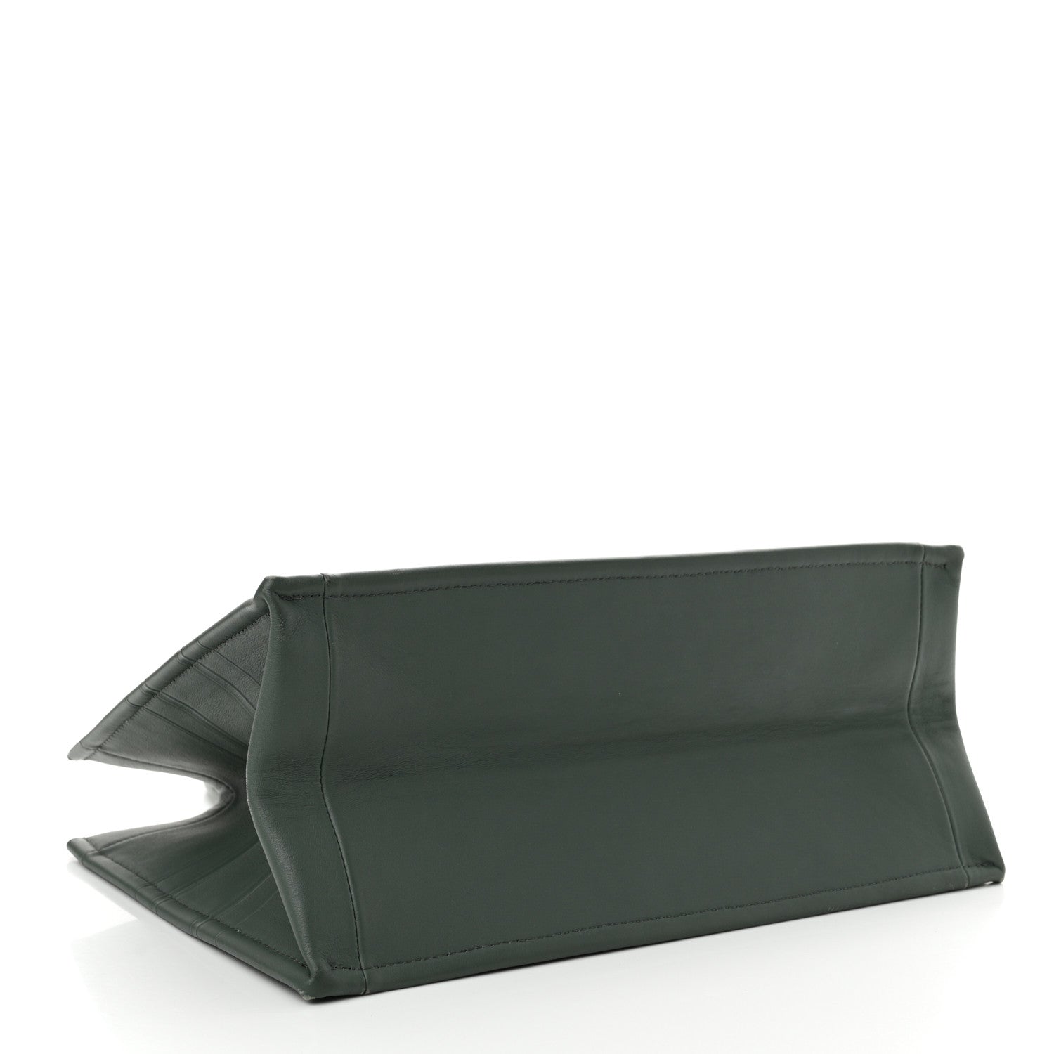 Christian Dior Calfskin Embossed Medium Book Tote Orage 4 of 16