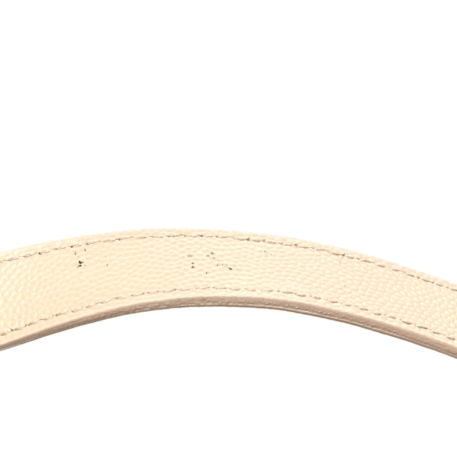 Saint Laurent Grain De Poudre Matelasse Chevron Monogram Shopping Bag Nude Powder 10 of 10