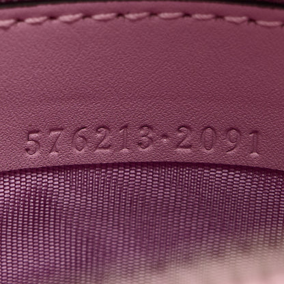 Gucci GG Supreme Monogram Strawberry Round Wrist Wallet 7 of 8
