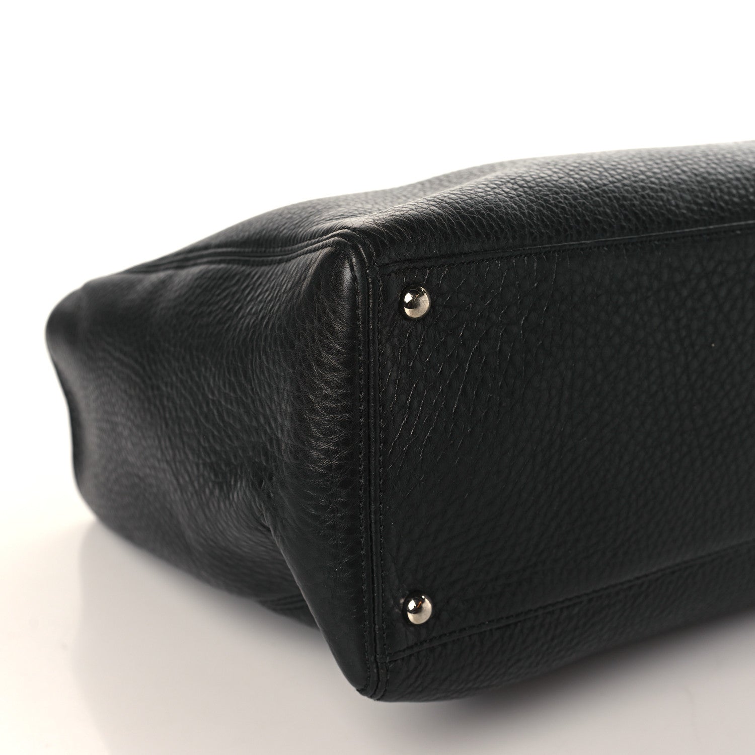 Chanel Calfskin Cerf Executive Shopper Tote Black 7 of 8