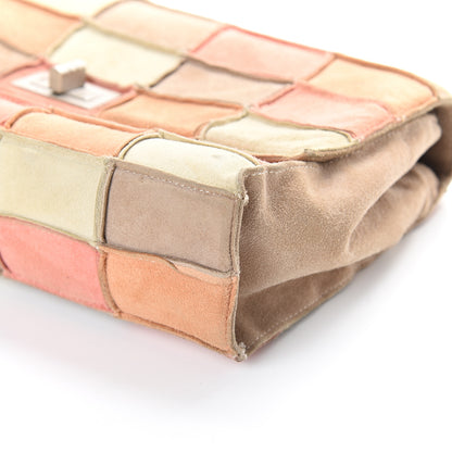 Chanel Suede Chocolate Bar Mademoiselle Flap Multicolor 9 of 9
