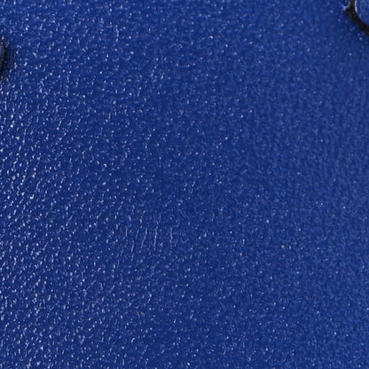 Hermes Tadelakt Mini Kelly Twilly Bag Charm Bleu Electrique 6 of 8