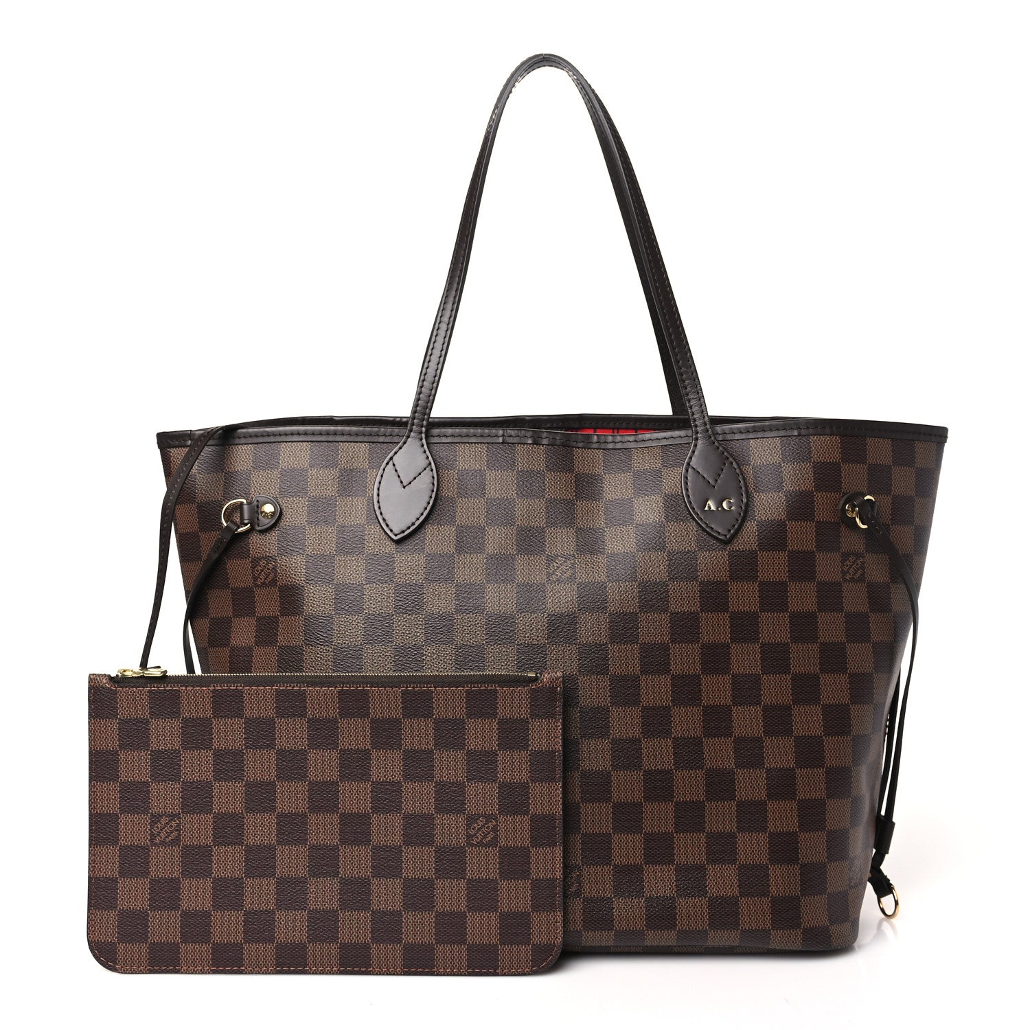 Louis Vuitton Damier Ebene Neo Neverfull MM 3 of 10