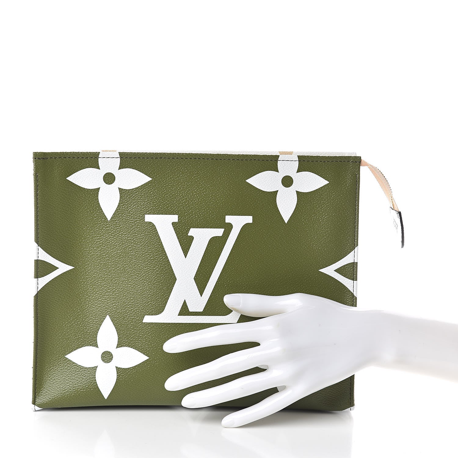 Louis Vuitton Monogram Giant Toiletry Pouch 26 Kaki 2 of 8