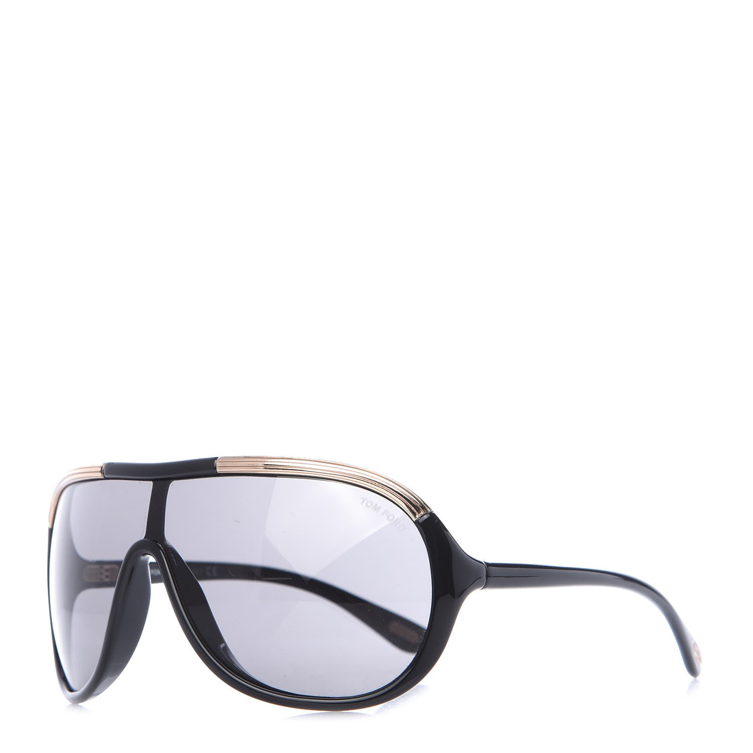 Tom Ford Aviator Farrah Sunglasses TF10 Black 1 of 8