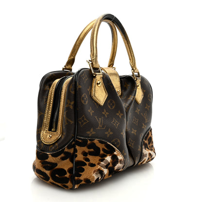 Louis Vuitton LOUIS VUITTON Monogram Leopard Adele 3 of 8