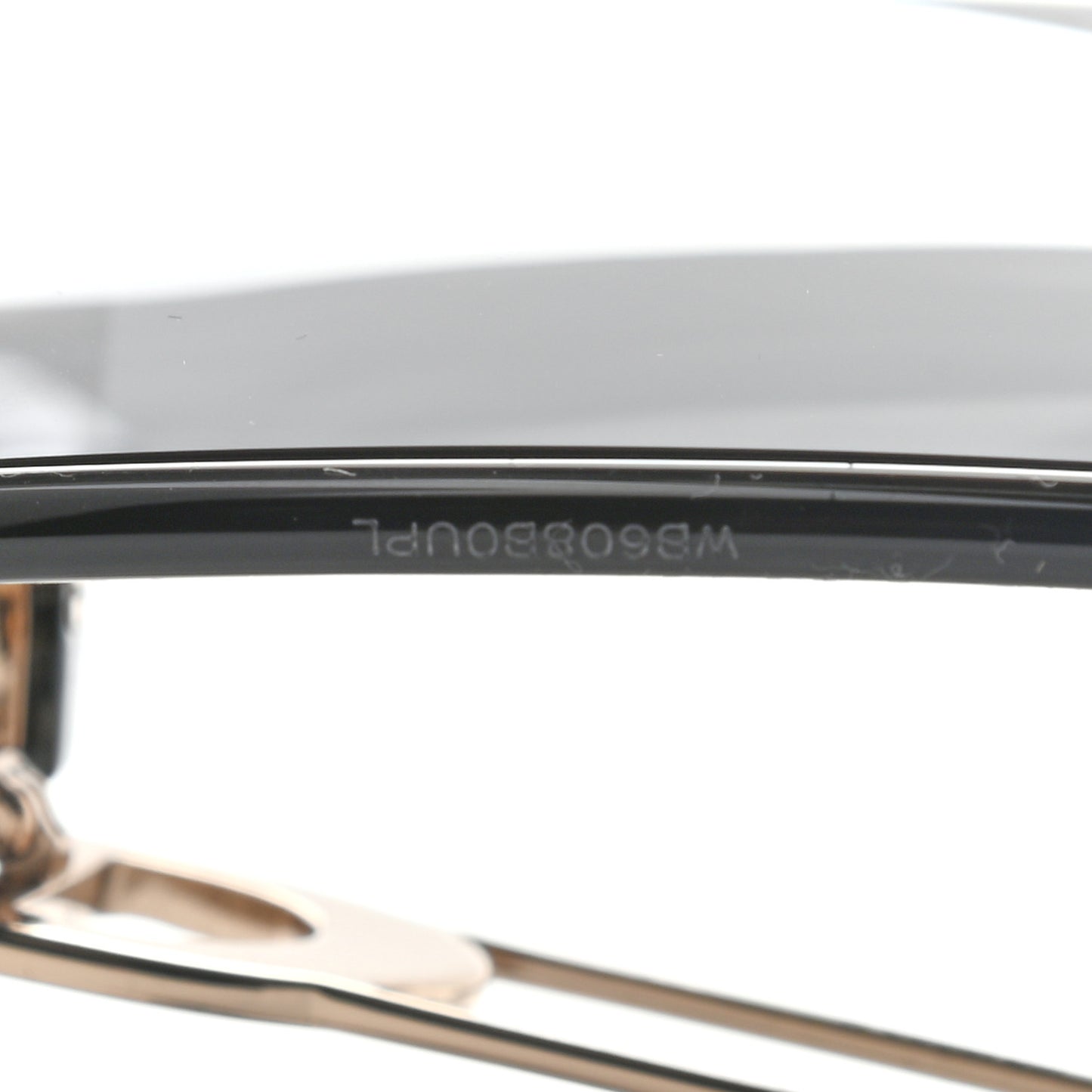 Square 30 Montaigne Sunglasses Black