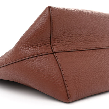 The Row Grained Calfskin Medium N/S Park Tote Burnt Wood 9 of 10