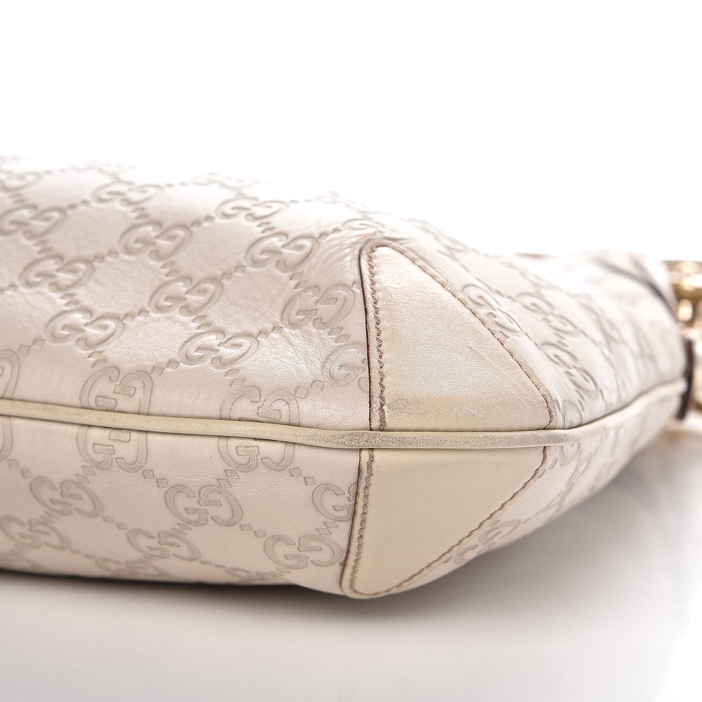 Guccissima Creole Hobo White