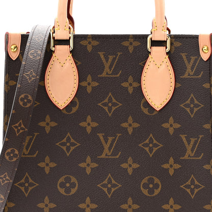 Louis Vuitton Monogram Sac Plat BB 7 of 9