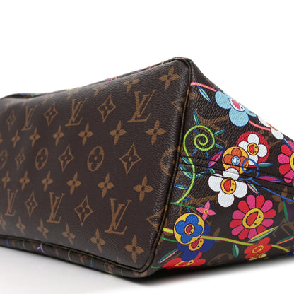 Louis Vuitton LV X TM Monogram Flowers Neverfull MM 9 of 9