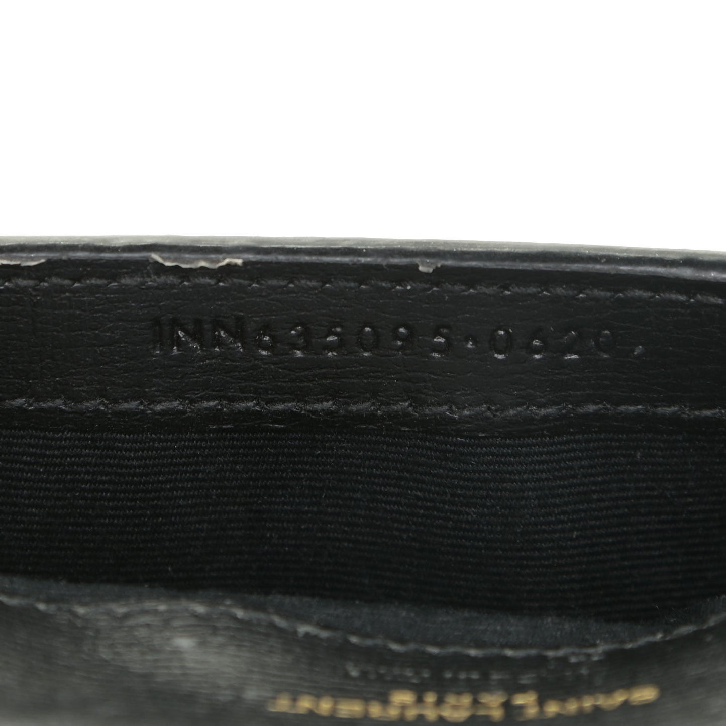 Smooth Calfskin Monogram Phone Holder Crossbody Black