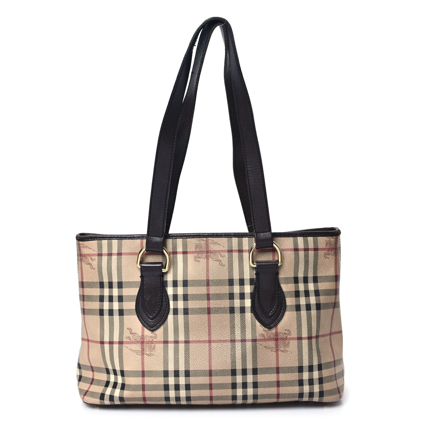 Haymarket Check Medium Regent Tote Chocolate