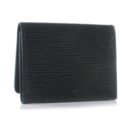 Louis Vuitton Epi Business Card Holder Black 3 of 7