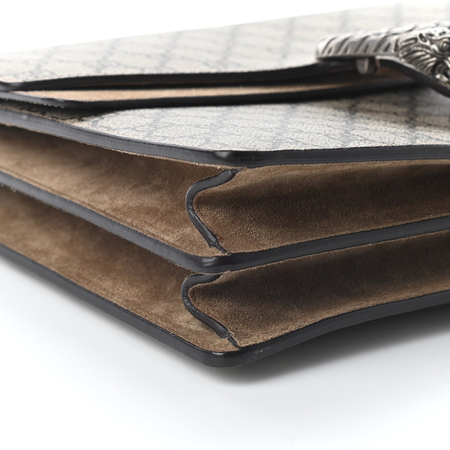 GG Supreme Monogram Medium Dionysus Shoulder Bag Taupe