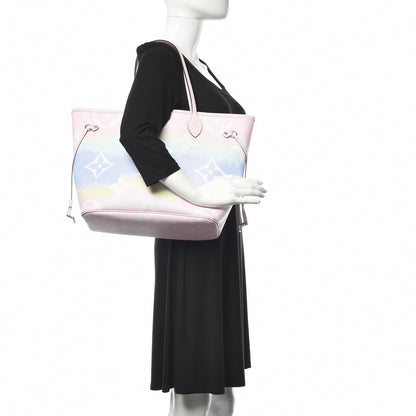 Louis Vuitton Monogram Escale Neverfull MM Pastel 2 of 11