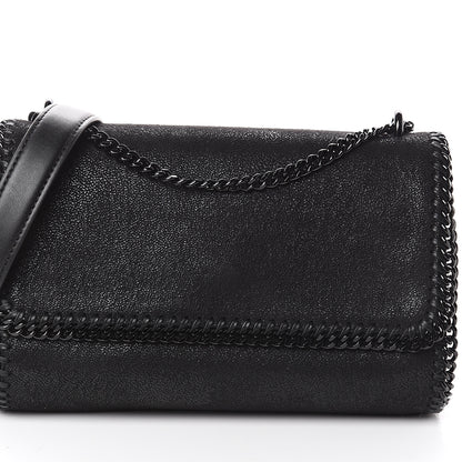 Stella McCartney Shaggy Deer Falabella Messenger Black 6 of 8