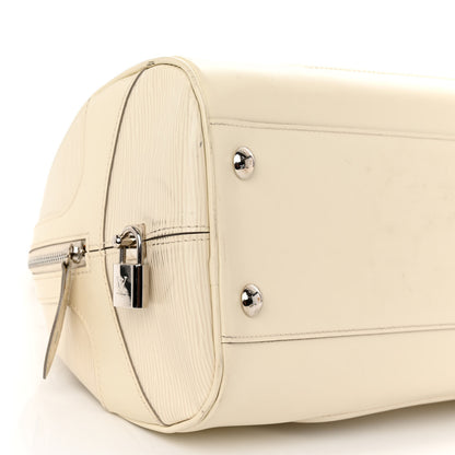 Louis Vuitton Epi Bowling Montaigne PM Ivory 9 of 10