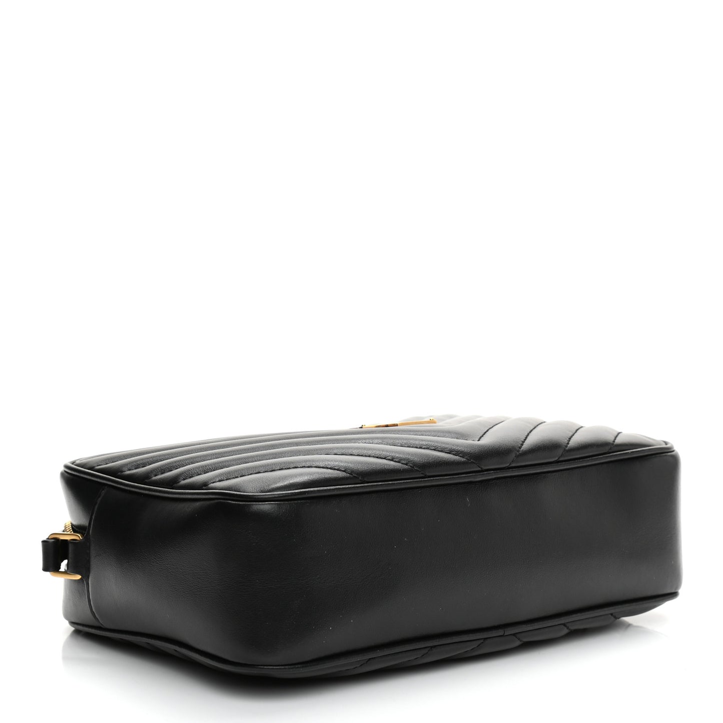 Calfskin Matelasse Monogram Lou Camera Bag Black